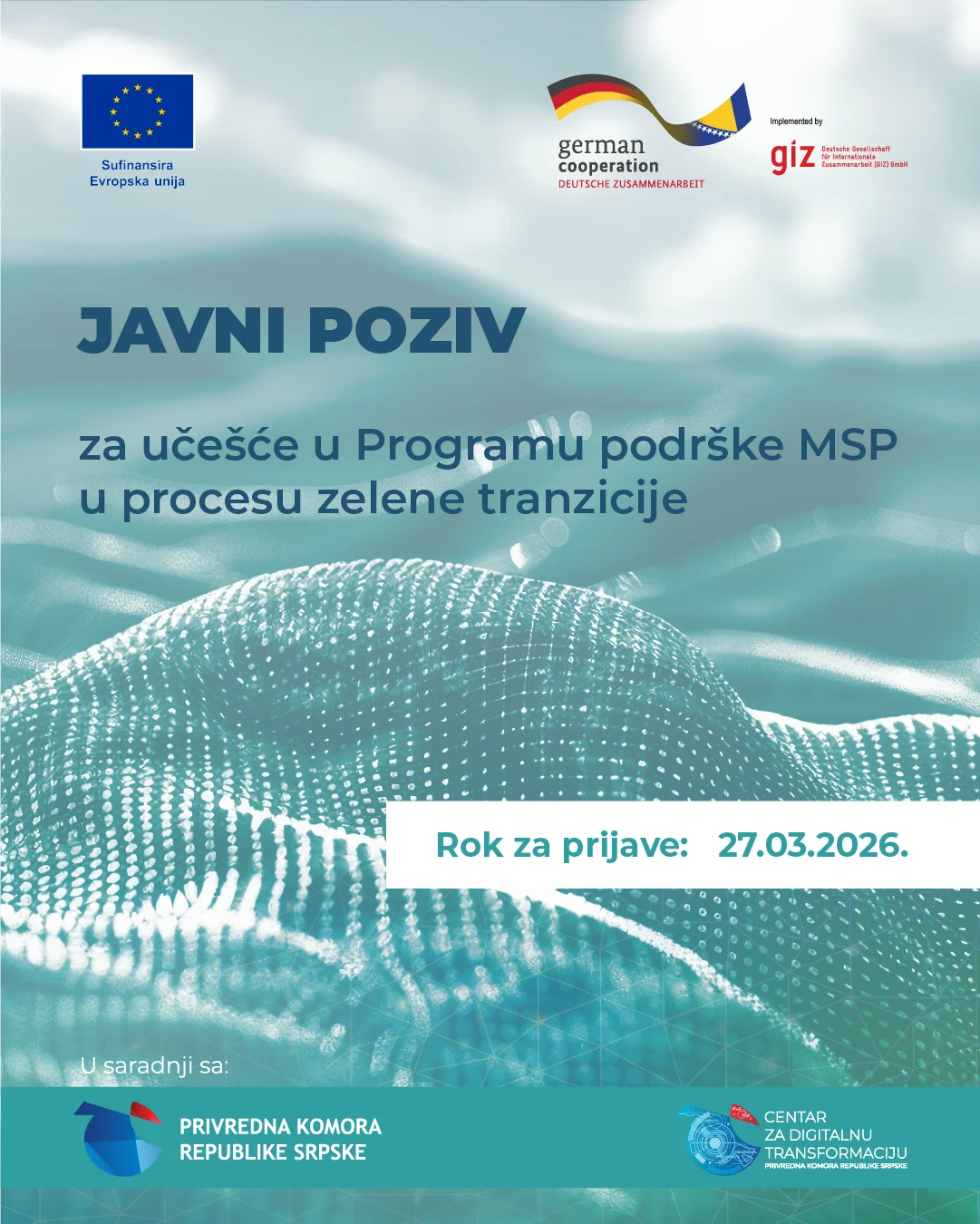 DiGreenSMEs_Objava_Program_podrske_MSP